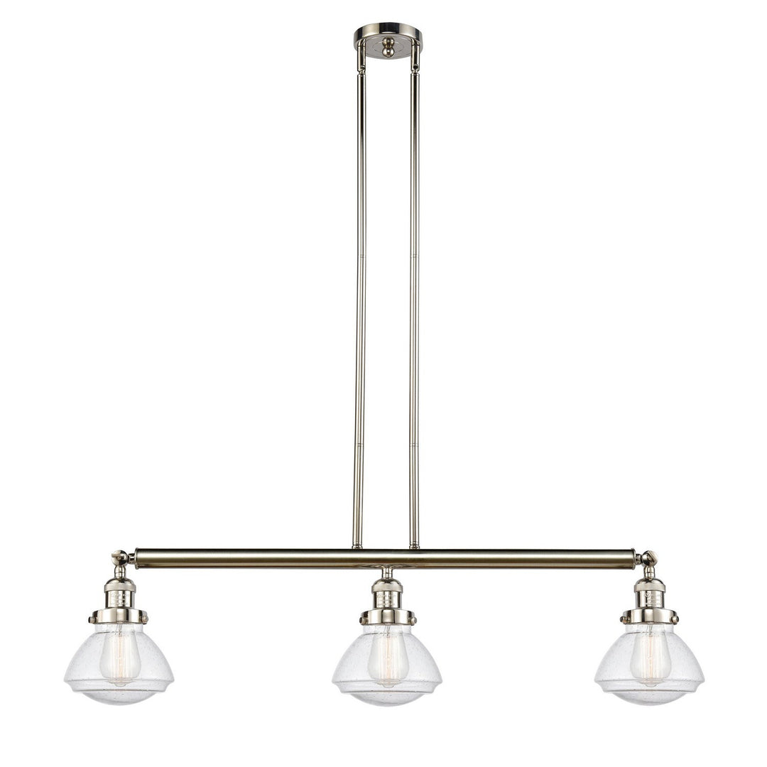 Innovations Franklin Restoration 213-PN-G324 Pendant Light - Polished Nickel