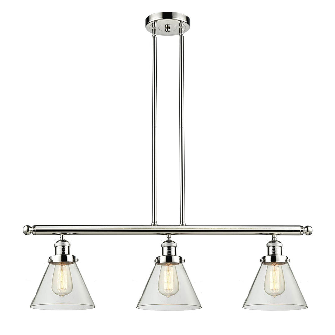 Innovations Franklin Restoration 213-PN-G42-LED Pendant Light - Polished Nickel