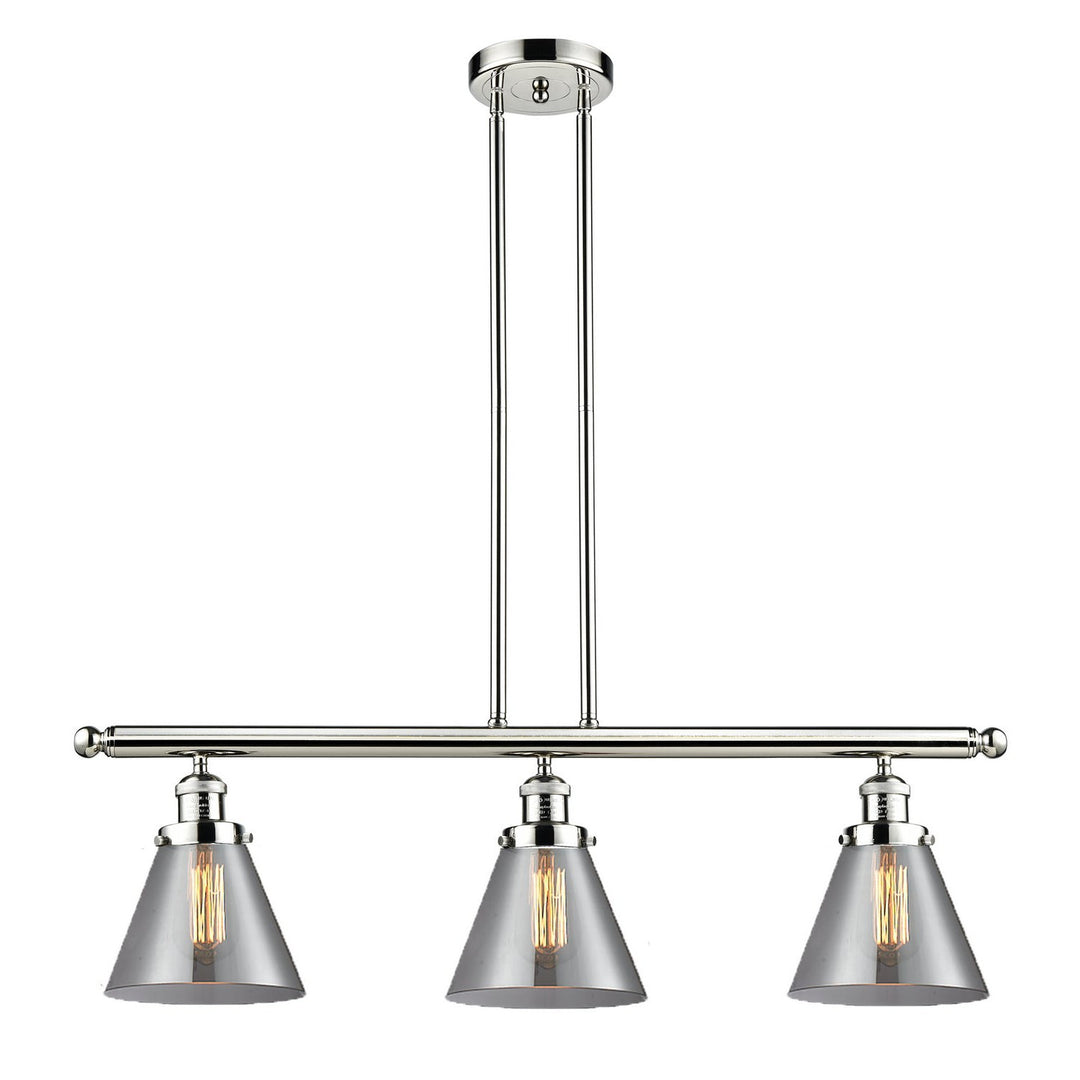 Innovations Franklin Restoration 213-PN-G43-LED Pendant Light - Polished Nickel