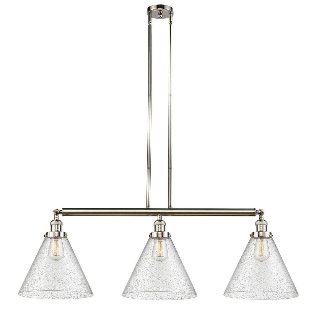 Innovations Franklin Restoration 213-PN-G44-L Pendant Light - Polished Nickel