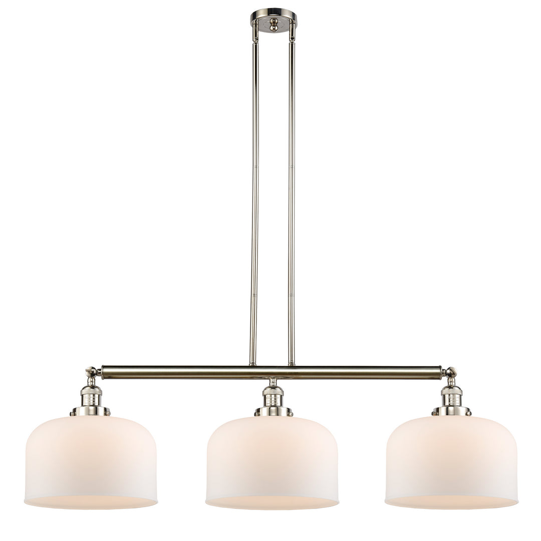 Innovations Franklin Restoration 213-PN-G71-L Pendant Light - Polished Nickel
