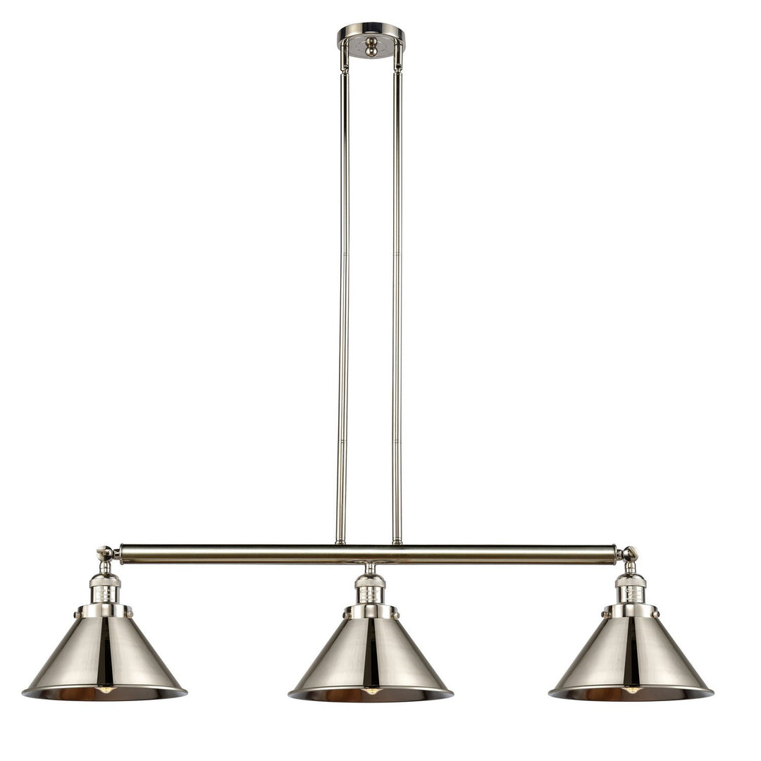 Innovations Franklin Restoration 213-PN-M10-PN Pendant Light - Polished Nickel