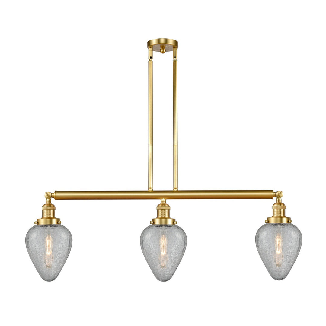 Innovations Franklin Restoration 213-SG-G165-LED Pendant Light - Satin Gold