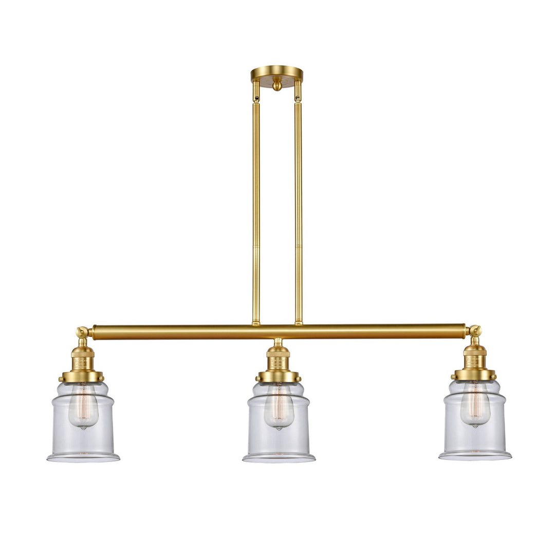 Innovations Franklin Restoration 213-SG-G182 Pendant Light - Satin Gold