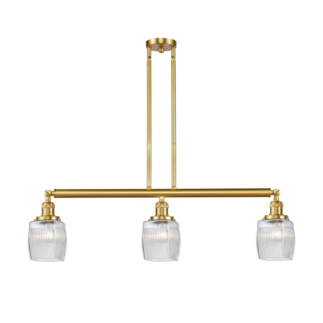 Innovations Franklin Restoration 213-SG-G302 Pendant Light - Satin Gold