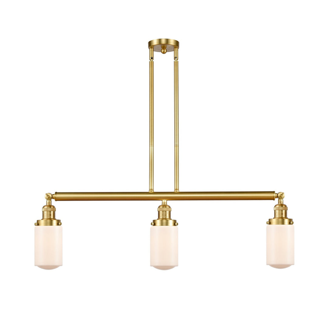 Innovations Franklin Restoration 213-SG-G311 Pendant Light - Satin Gold