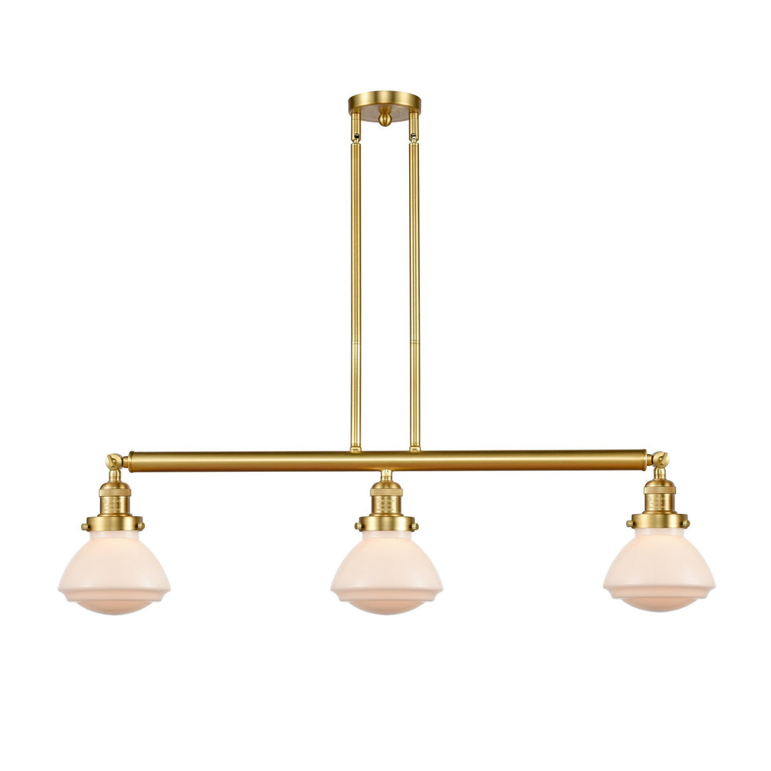 Innovations Franklin Restoration 213-SG-G321 Pendant Light - Satin Gold