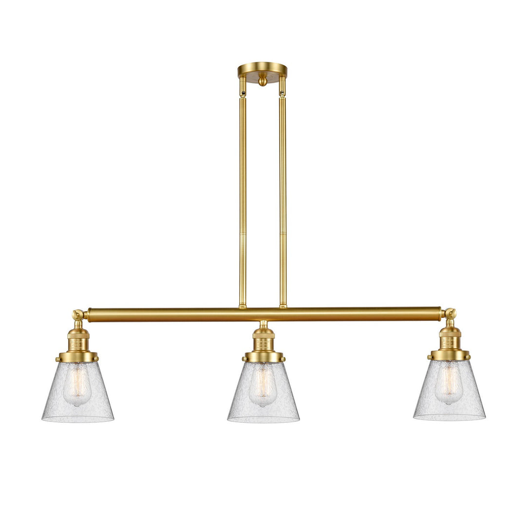 Innovations Franklin Restoration 213-SG-G64 Pendant Light - Satin Gold