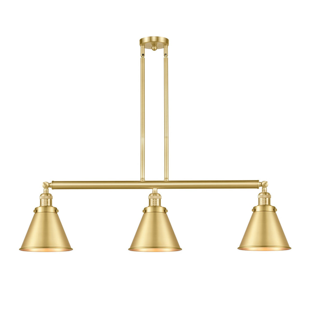 Innovations Franklin Restoration 213-SG-M13-SG Pendant Light - Satin Gold
