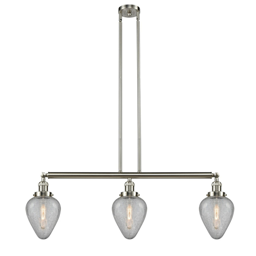 Innovations Franklin Restoration 213-SN-G165-LED Pendant Light - Brushed Satin Nickel