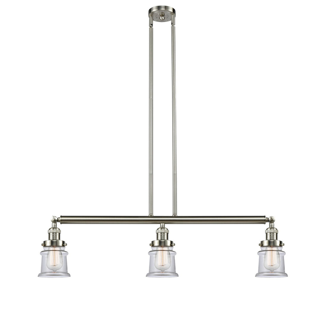 Innovations Franklin Restoration 213-SN-G182S Pendant Light - Brushed Satin Nickel