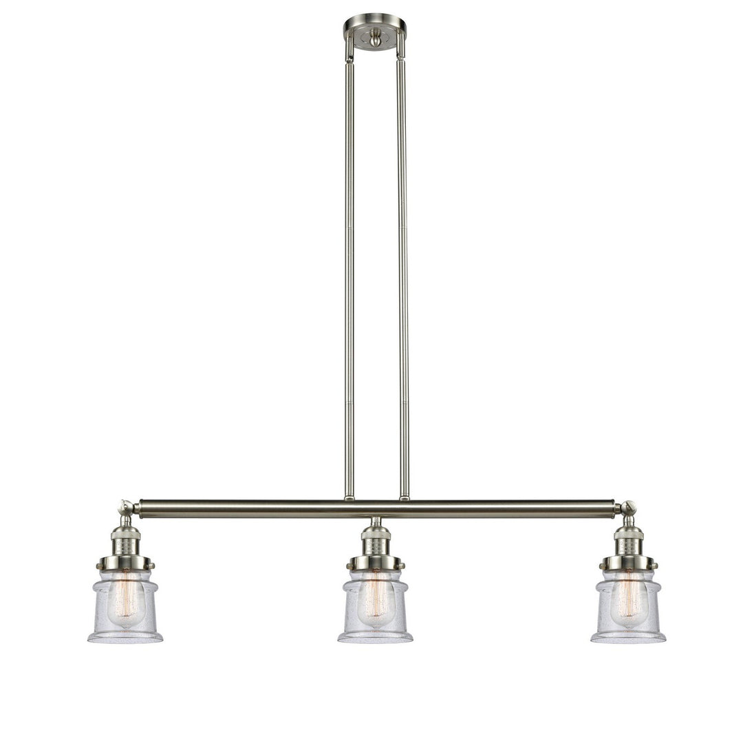 Innovations Franklin Restoration 213-SN-G184S Pendant Light - Brushed Satin Nickel