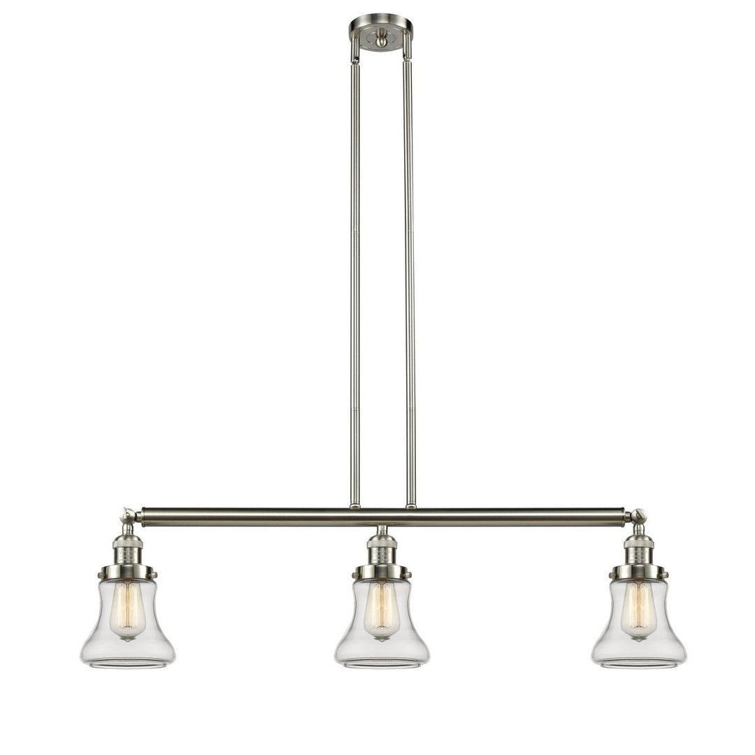Innovations Franklin Restoration 213-SN-G192 Pendant Light - Brushed Satin Nickel