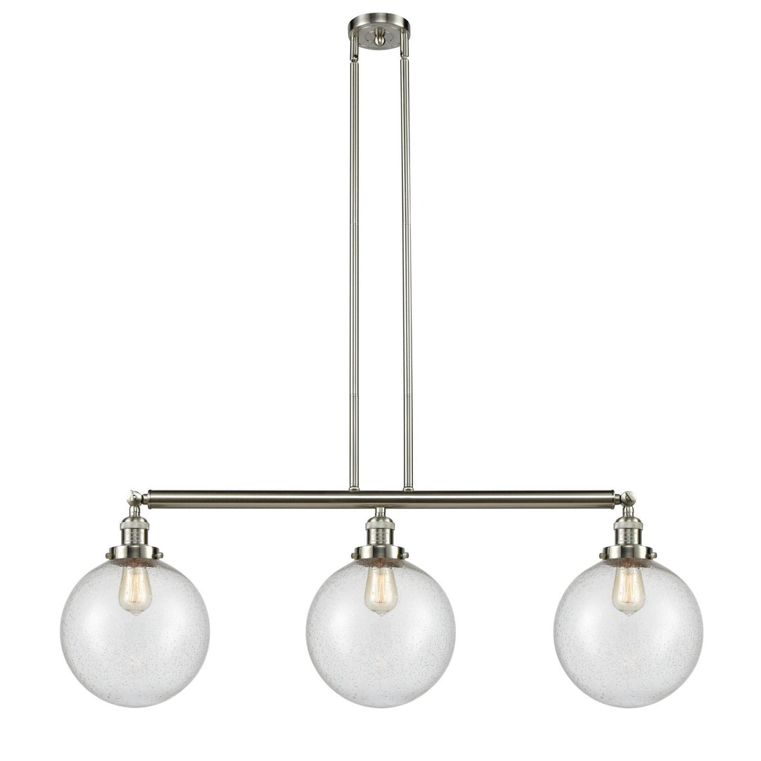 Innovations Franklin Restoration 213-SN-G204-10-LED Pendant Light - Brushed Satin Nickel