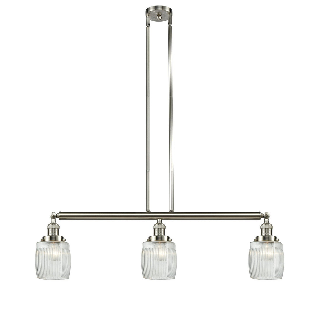 Innovations Franklin Restoration 213-SN-G302 Pendant Light - Brushed Satin Nickel