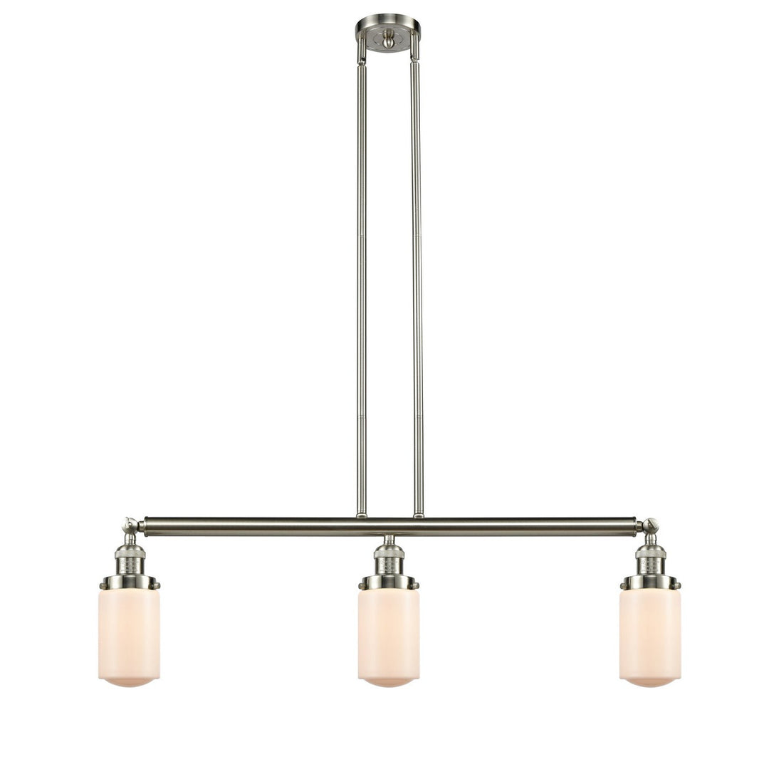 Innovations Franklin Restoration 213-SN-G311 Pendant Light - Brushed Satin Nickel