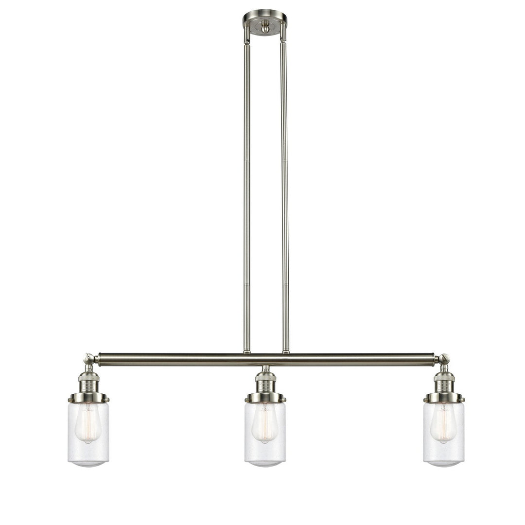 Innovations Franklin Restoration 213-SN-G314 Pendant Light - Brushed Satin Nickel