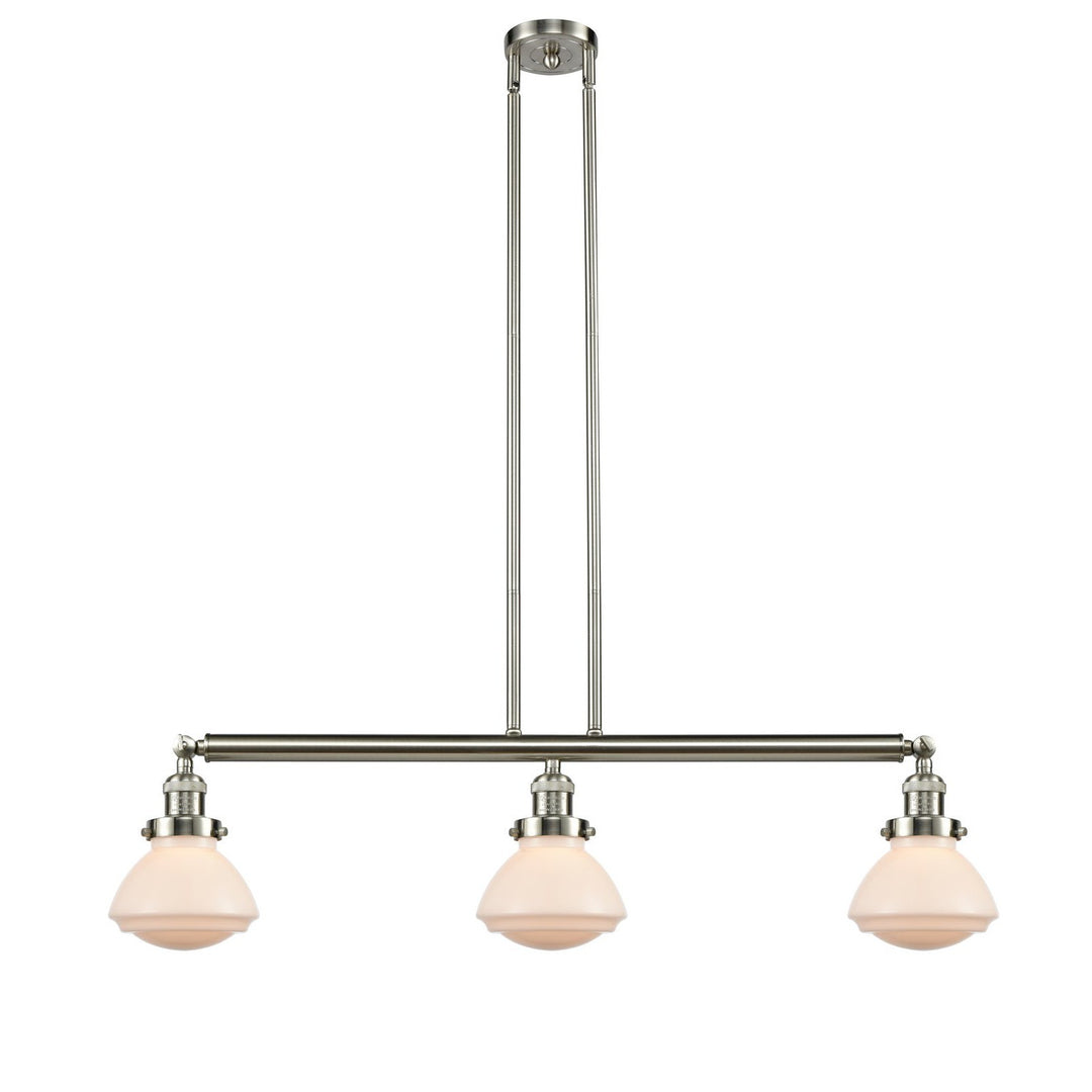 Innovations Franklin Restoration 213-SN-G321 Pendant Light - Brushed Satin Nickel