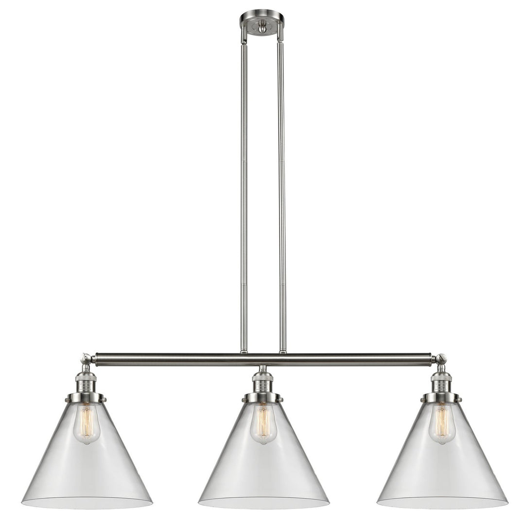 Innovations Franklin Restoration 213-SN-G42-L Pendant Light - Brushed Satin Nickel