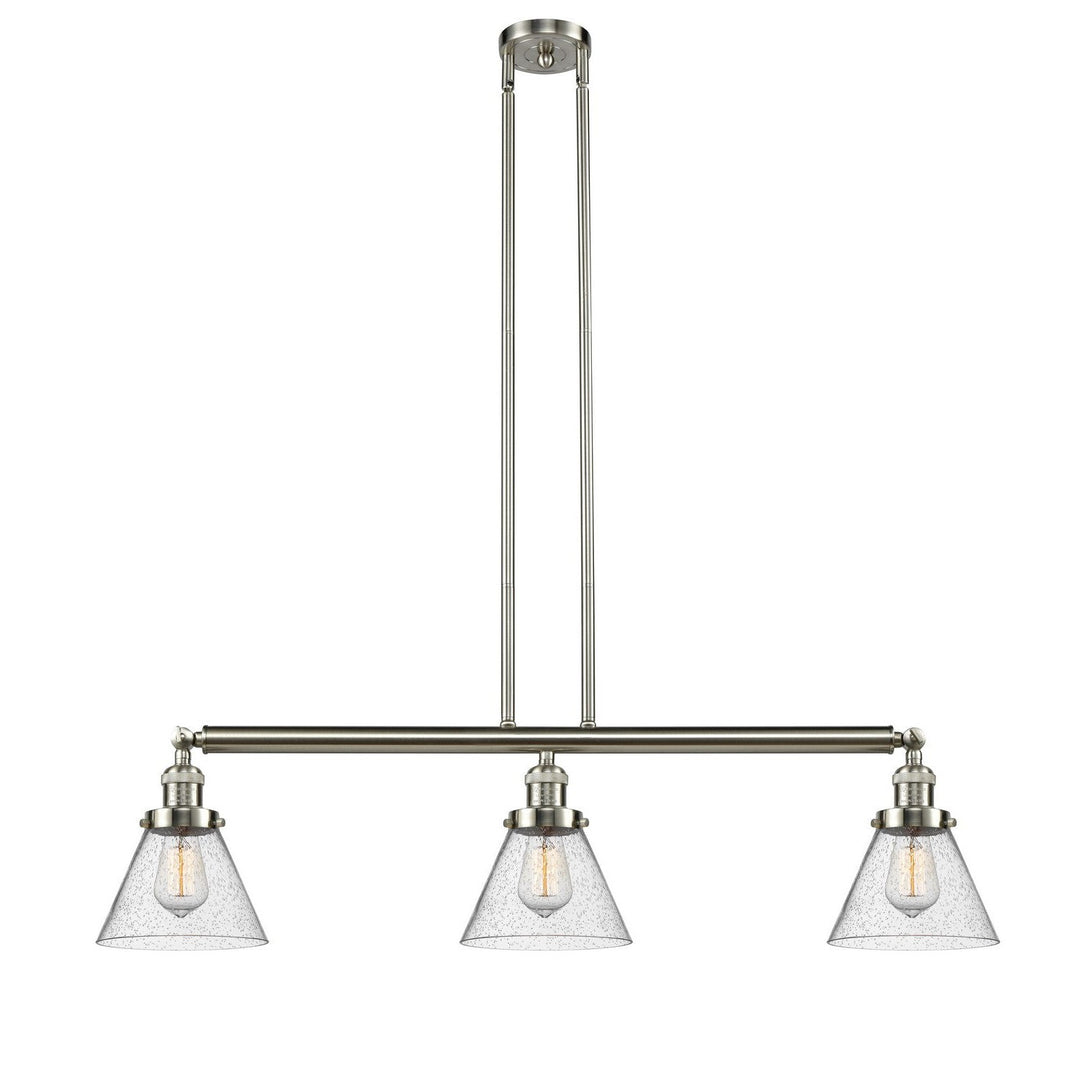 Innovations Franklin Restoration 213-SN-G44 Pendant Light - Brushed Satin Nickel