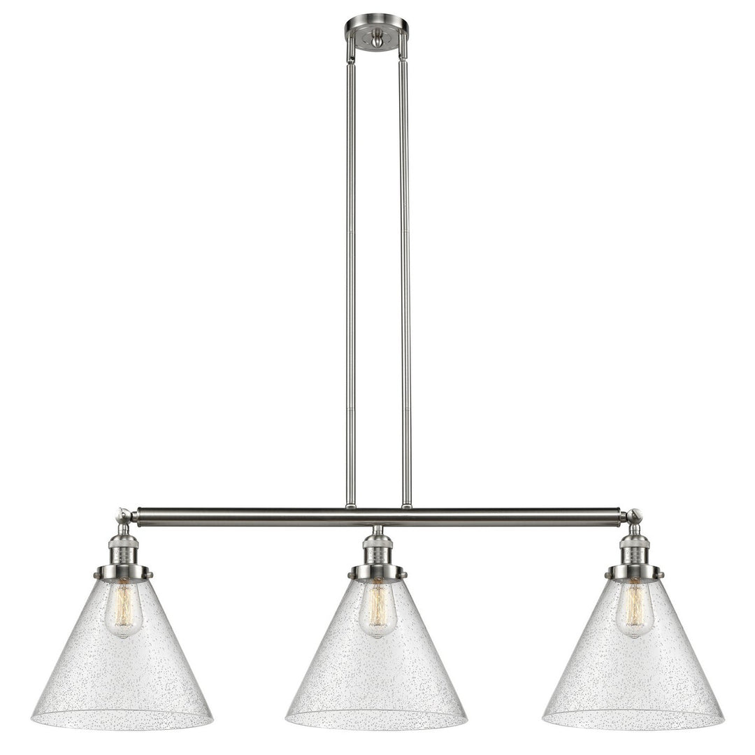 Innovations Franklin Restoration 213-SN-G44-L Pendant Light - Brushed Satin Nickel