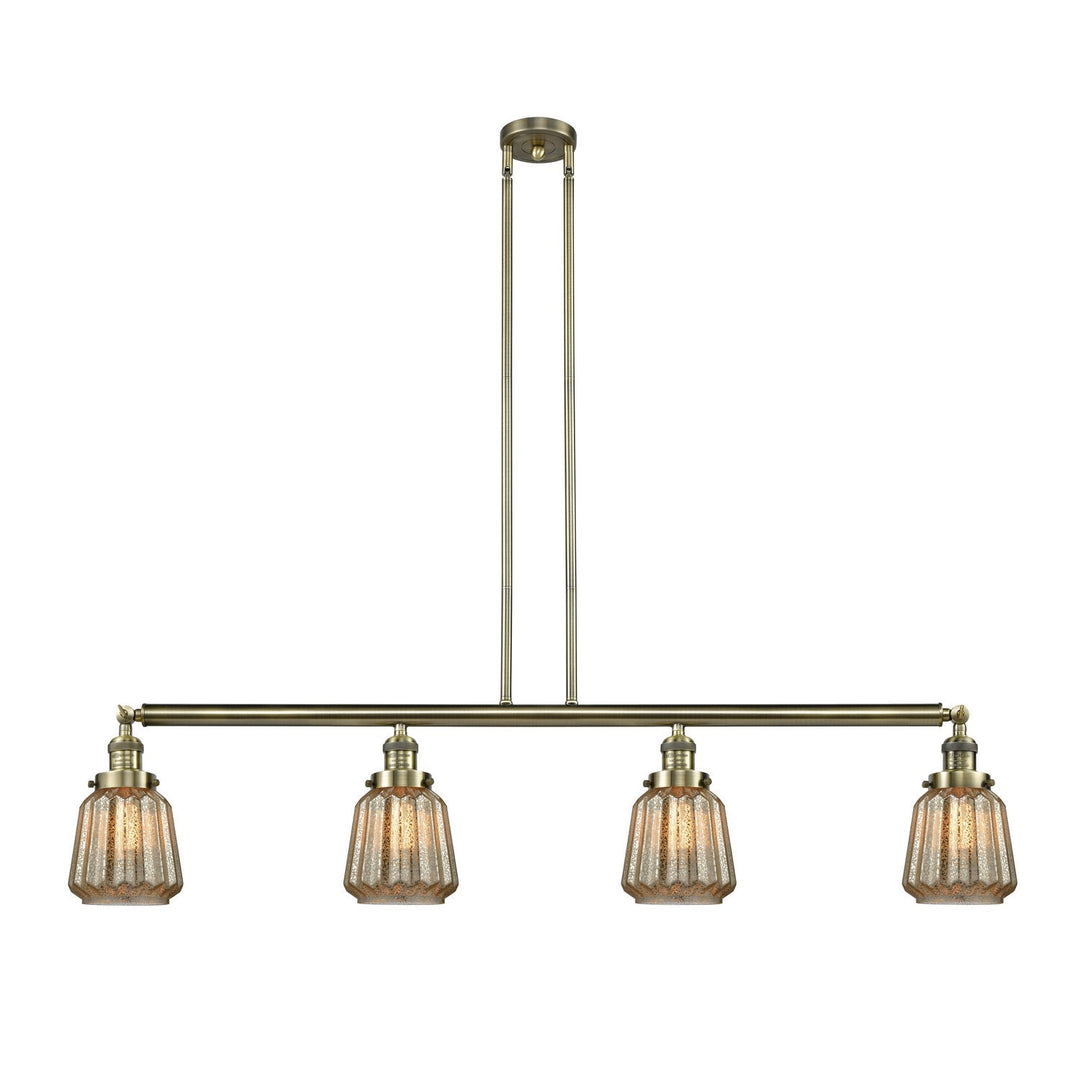 Innovations Franklin Restoration 214-AB-G146 Pendant Light - Antique Brass