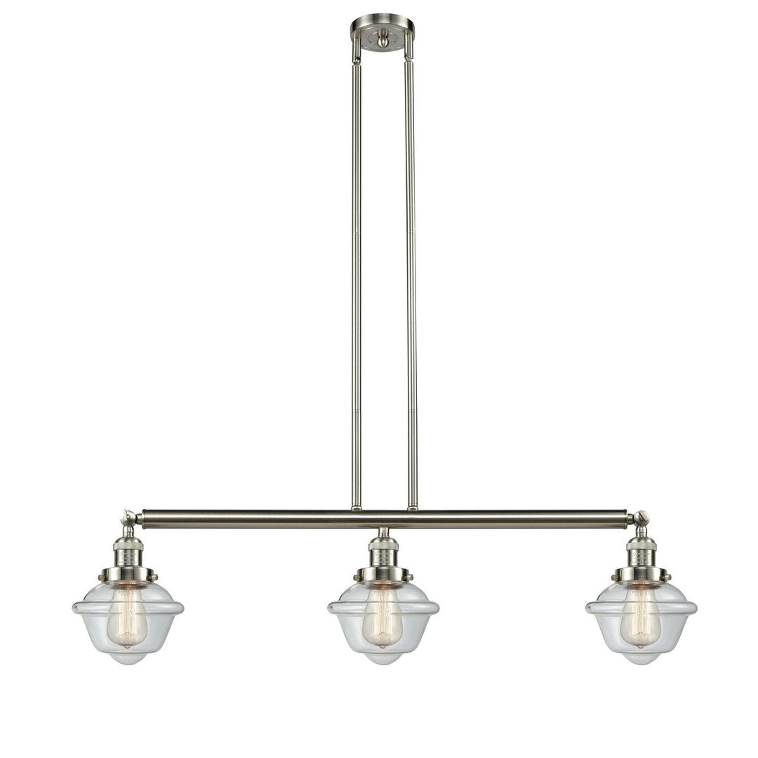 Innovations Franklin Restoration 213-SN-G532 Pendant Light - Brushed Satin Nickel