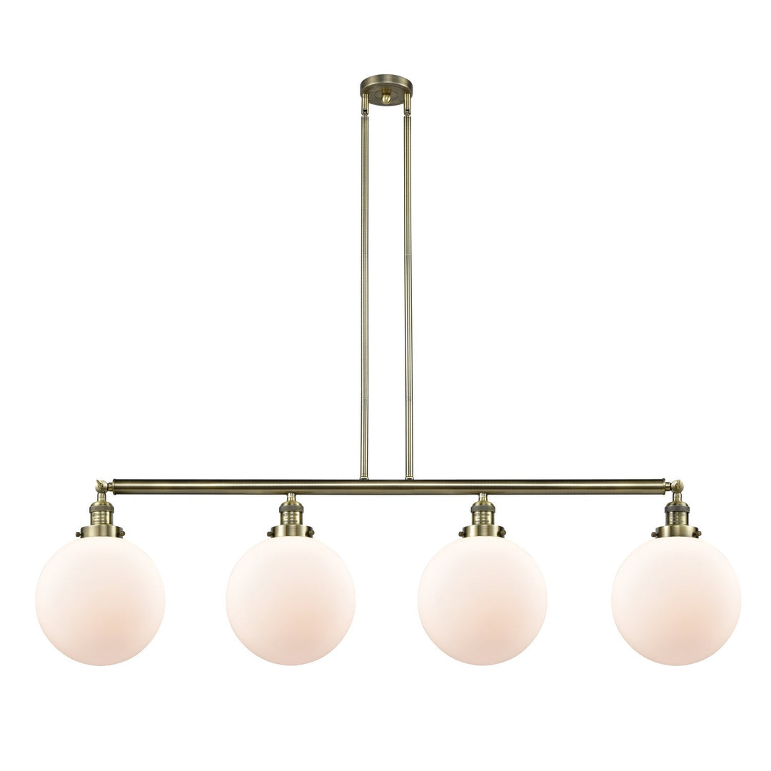 Innovations Franklin Restoration 214-AB-G201-10-LED Pendant Light - Antique Brass