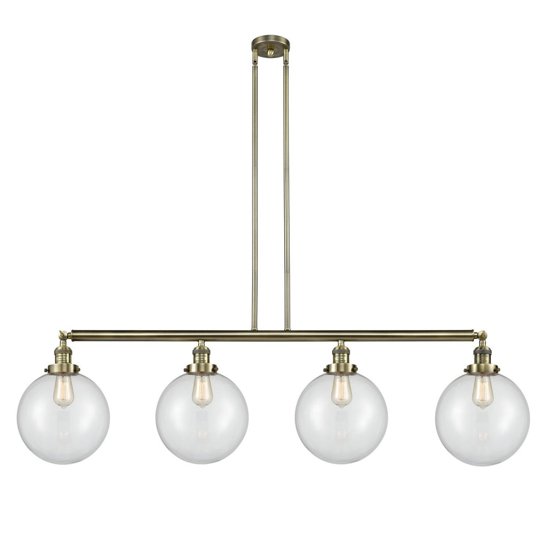 Innovations Franklin Restoration 214-AB-G202-10 Pendant Light - Antique Brass