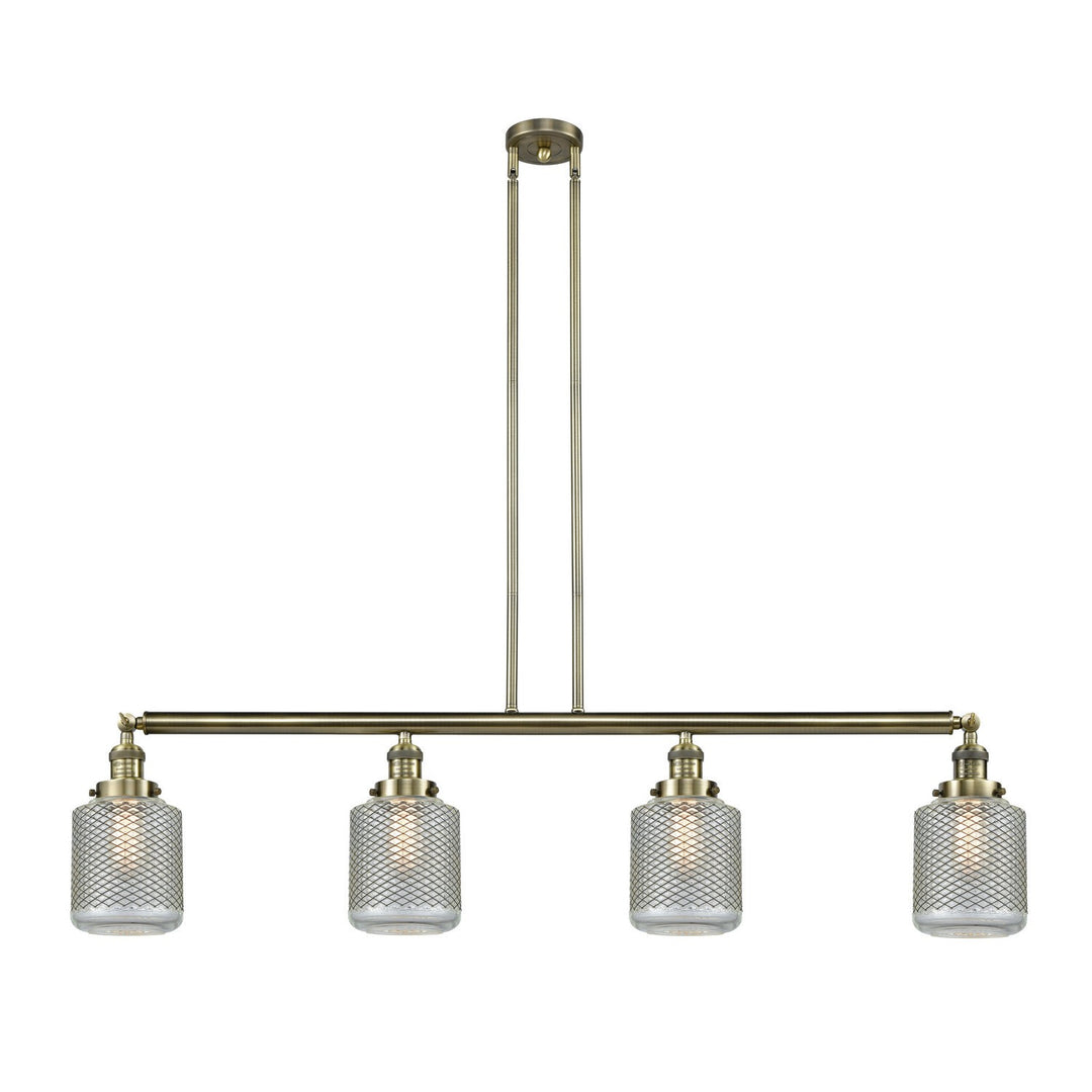 Innovations Franklin Restoration 214-AB-G262 Pendant Light - Antique Brass