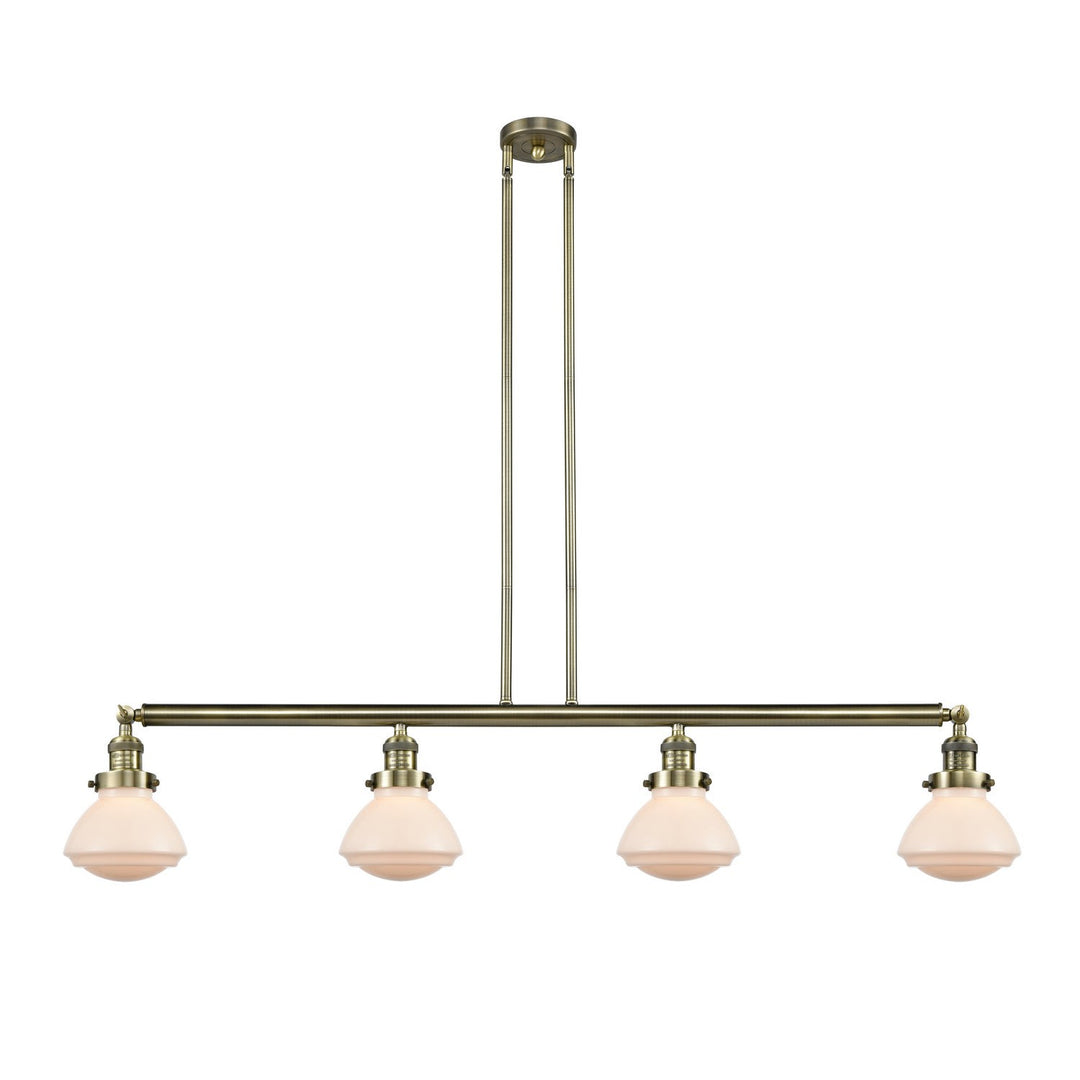 Innovations Franklin Restoration 214-AB-G321 Pendant Light - Antique Brass