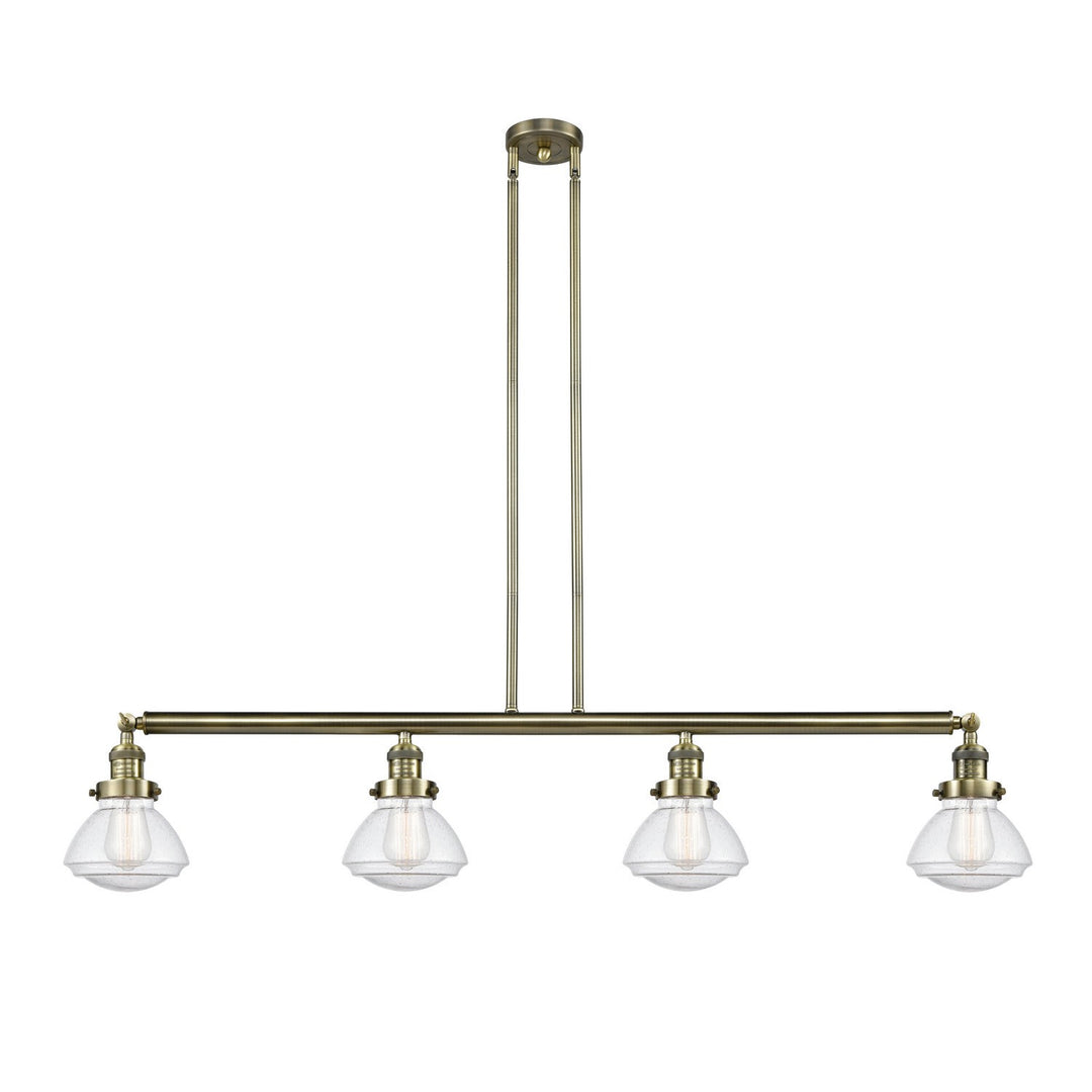 Innovations Franklin Restoration 214-AB-G324 Pendant Light - Antique Brass