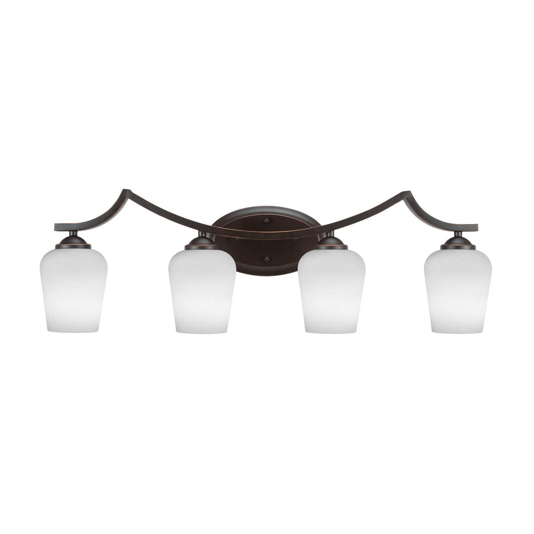 Toltec Zilo 554-dg-211 Bath Vanity Light 31 in. wide - Dark Granite