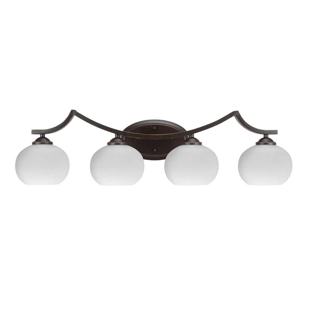 Toltec Zilo 554-dg-212 Bath Vanity Light 33 in. wide - Dark Granite