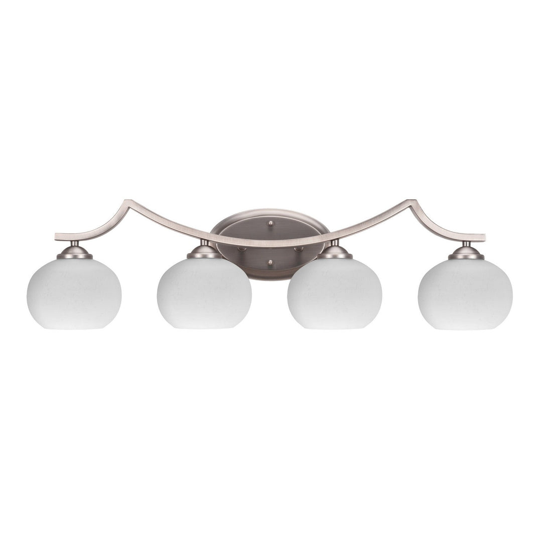 Toltec Zilo 554-gp-212 Bath Vanity Light 33 in. wide - Graphite