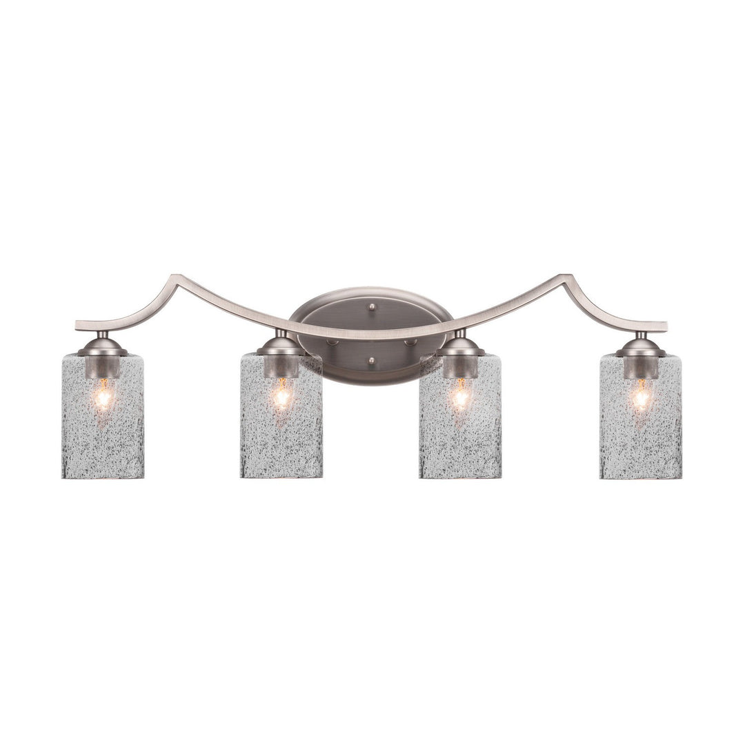 Toltec Zilo 554-gp-3002 Bath Vanity Light 30 in. wide - Graphite