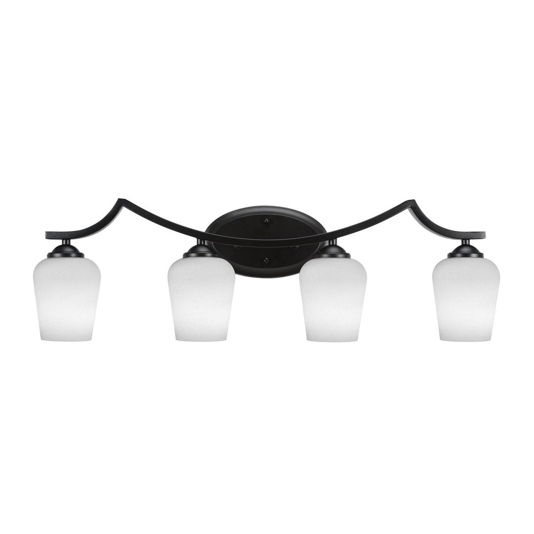 Toltec Zilo 554-mb-211 Bath Vanity Light 31 in. wide - Matte Black
