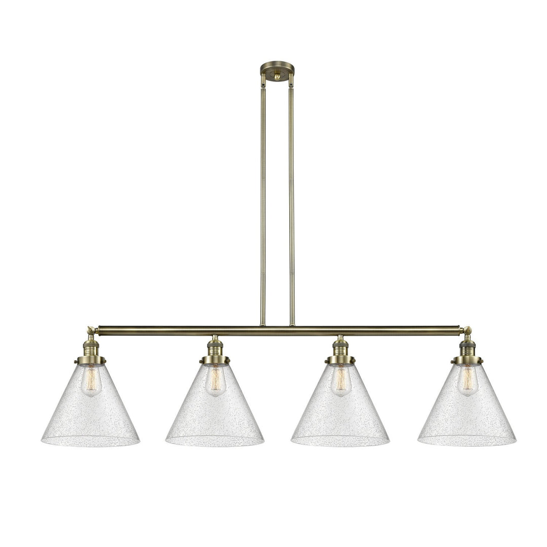 Innovations Franklin Restoration 214-AB-G44-L Pendant Light - Antique Brass