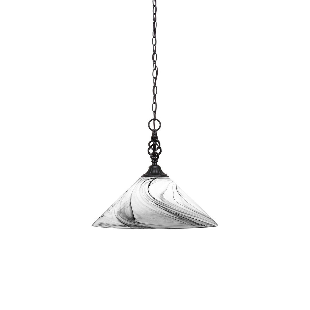 Toltec Eleganté 82-mb-2169 Pendant Light - Matte Black
