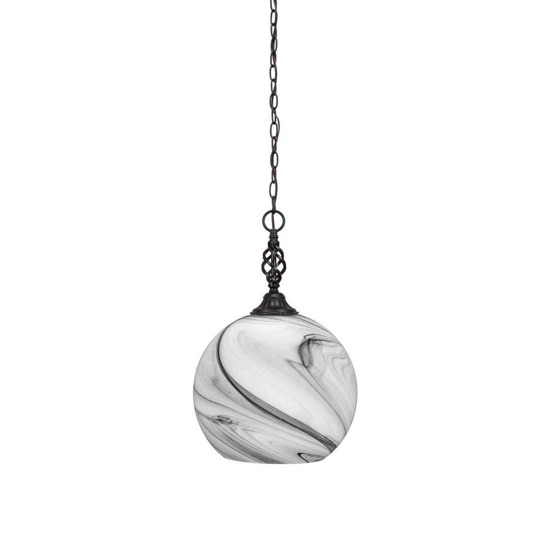 Toltec Eleganté 82-mb-4369 Pendant Light - Matte Black