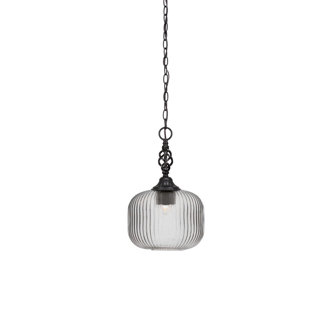 Toltec Elegante 82-mb-4610 Pendant Light - Matte Black