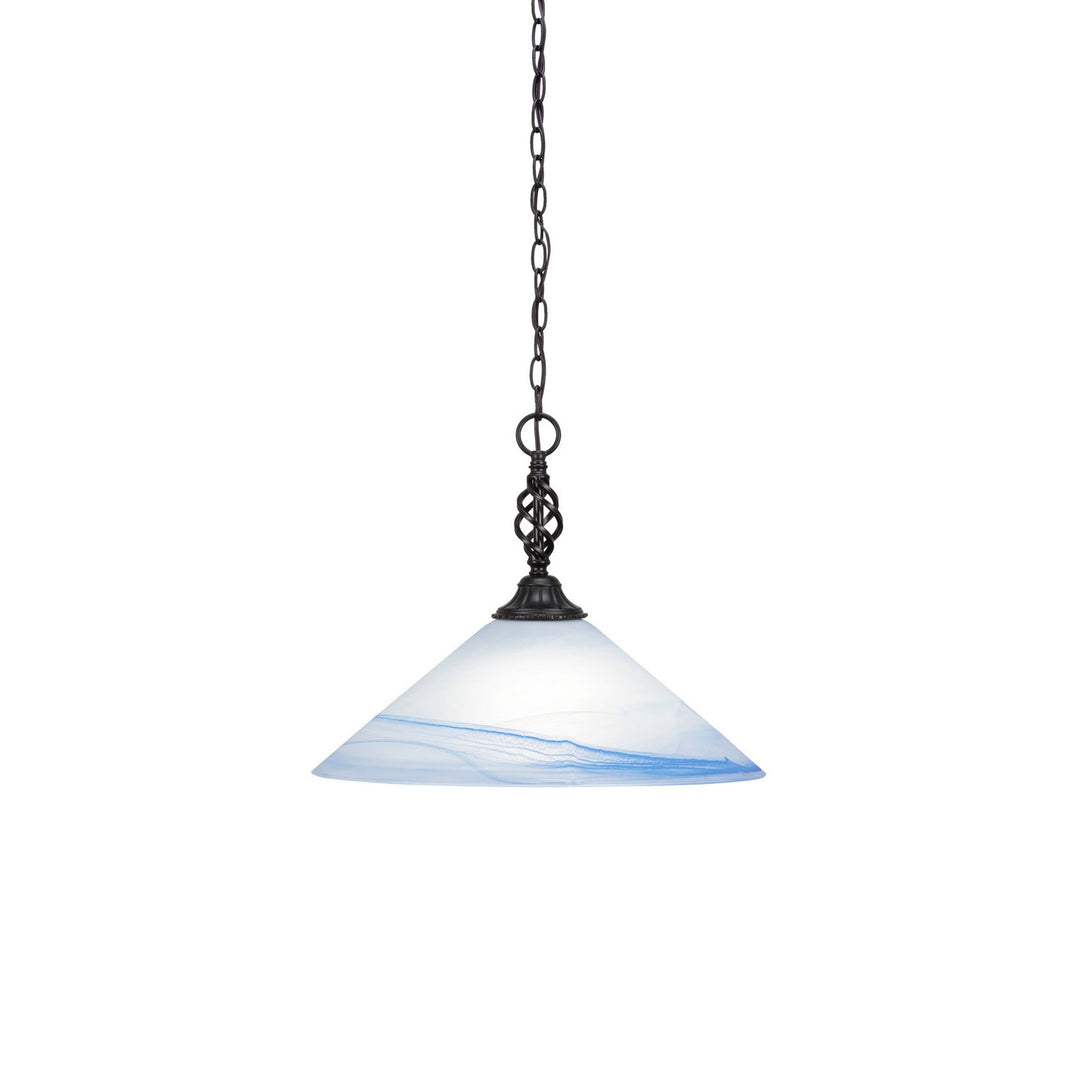 Toltec Eleganté 82-mb-514 Pendant Light - Matte Black