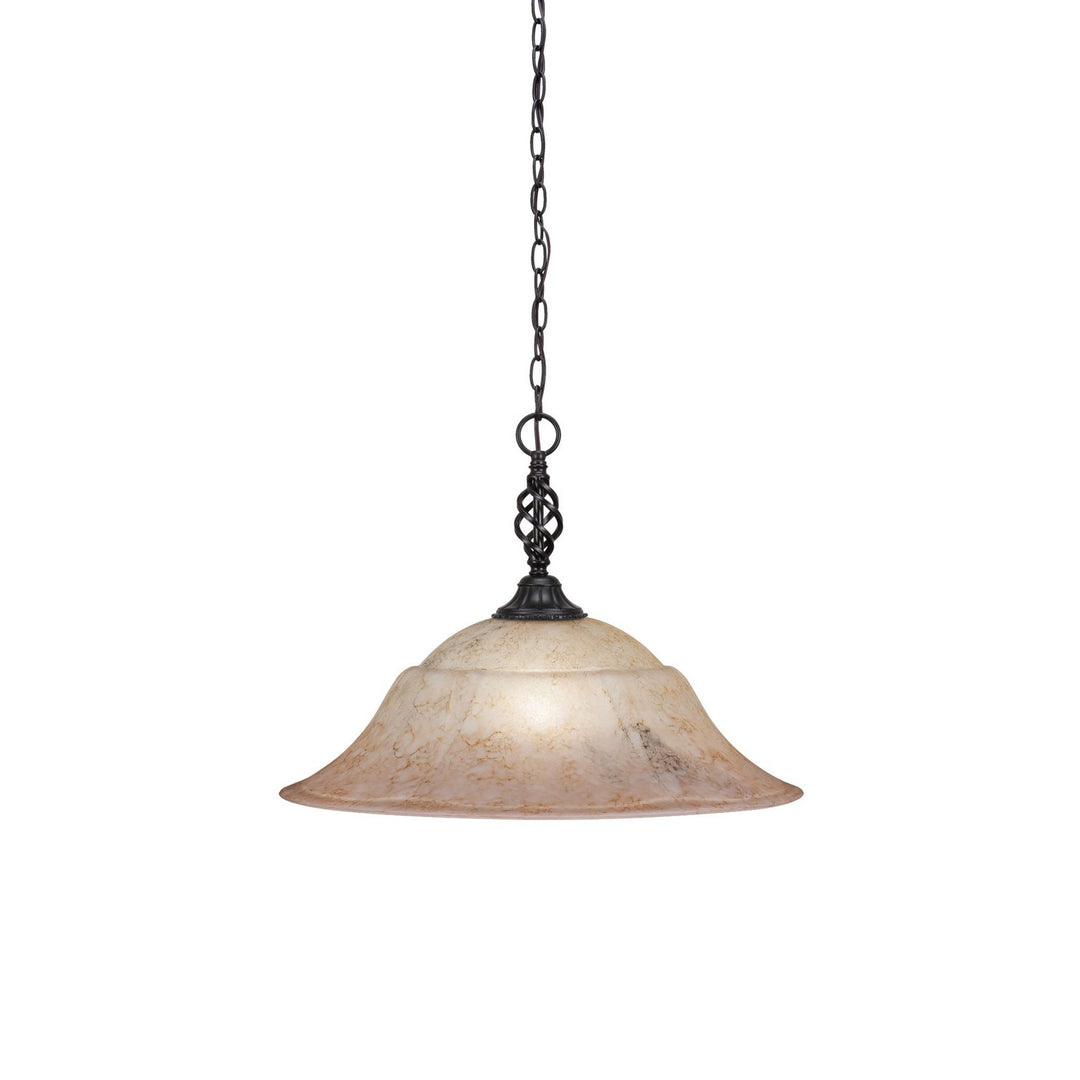Toltec Eleganté 82-mb-53818 Pendant Light - Matte Black