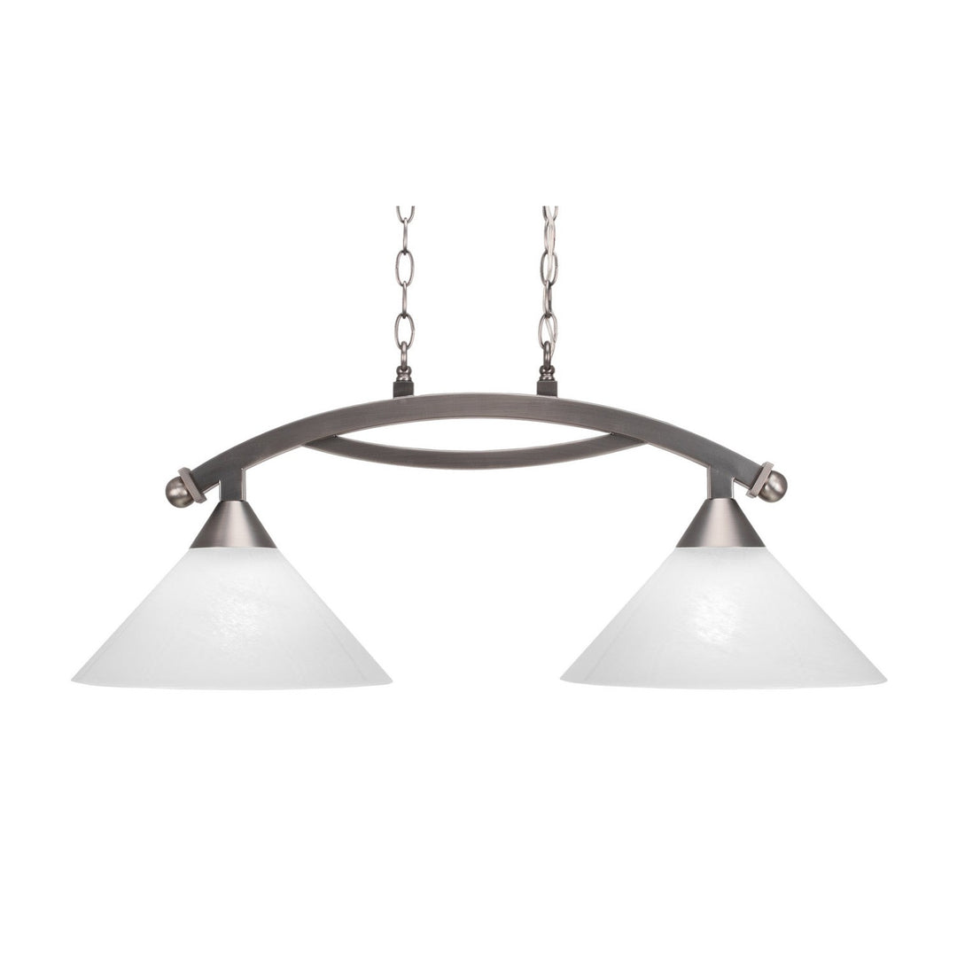 Toltec Bow 872-bn-2121 Pendant Light - Brushed Nickel