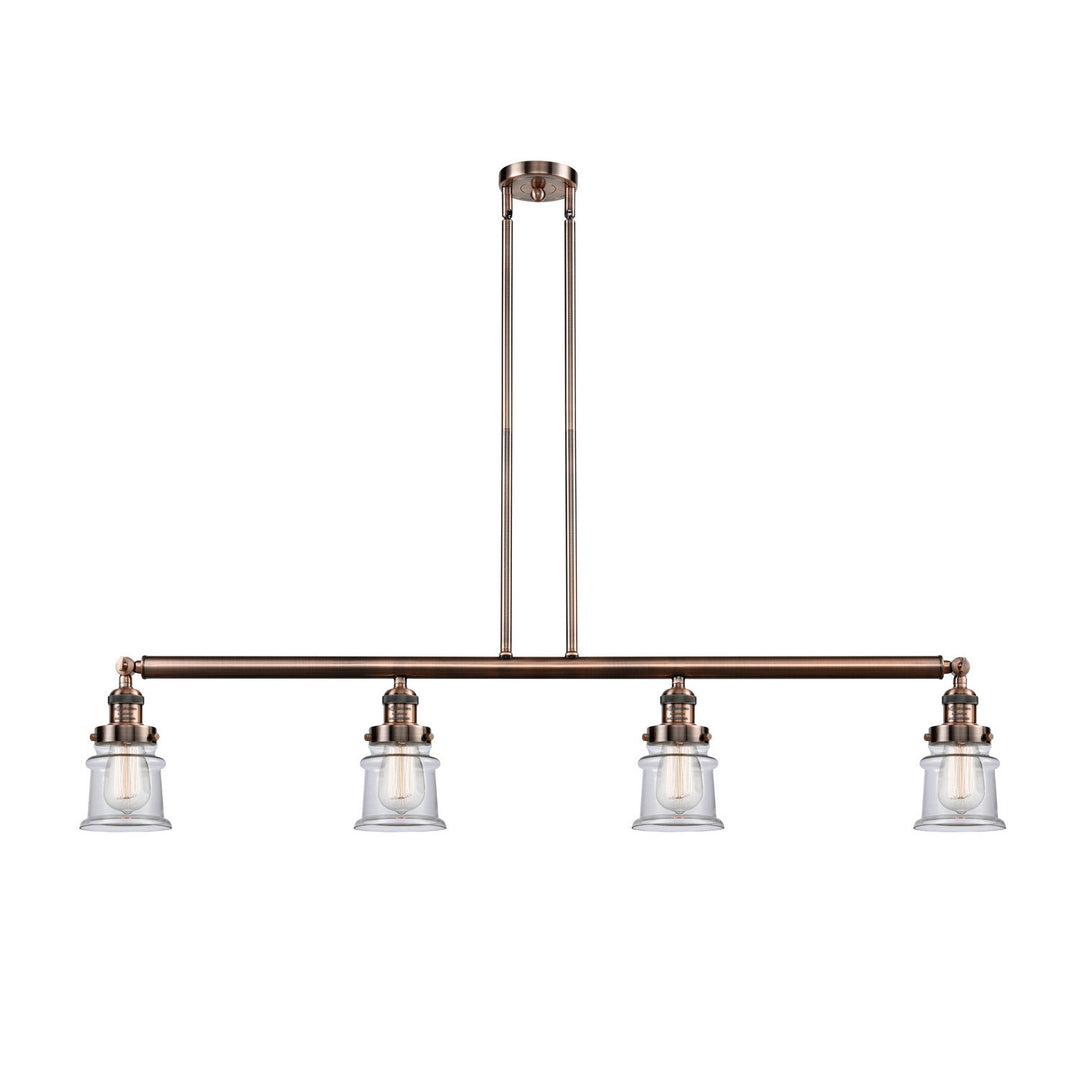 Innovations Franklin Restoration 214-AC-G182S Pendant Light - Antique Copper