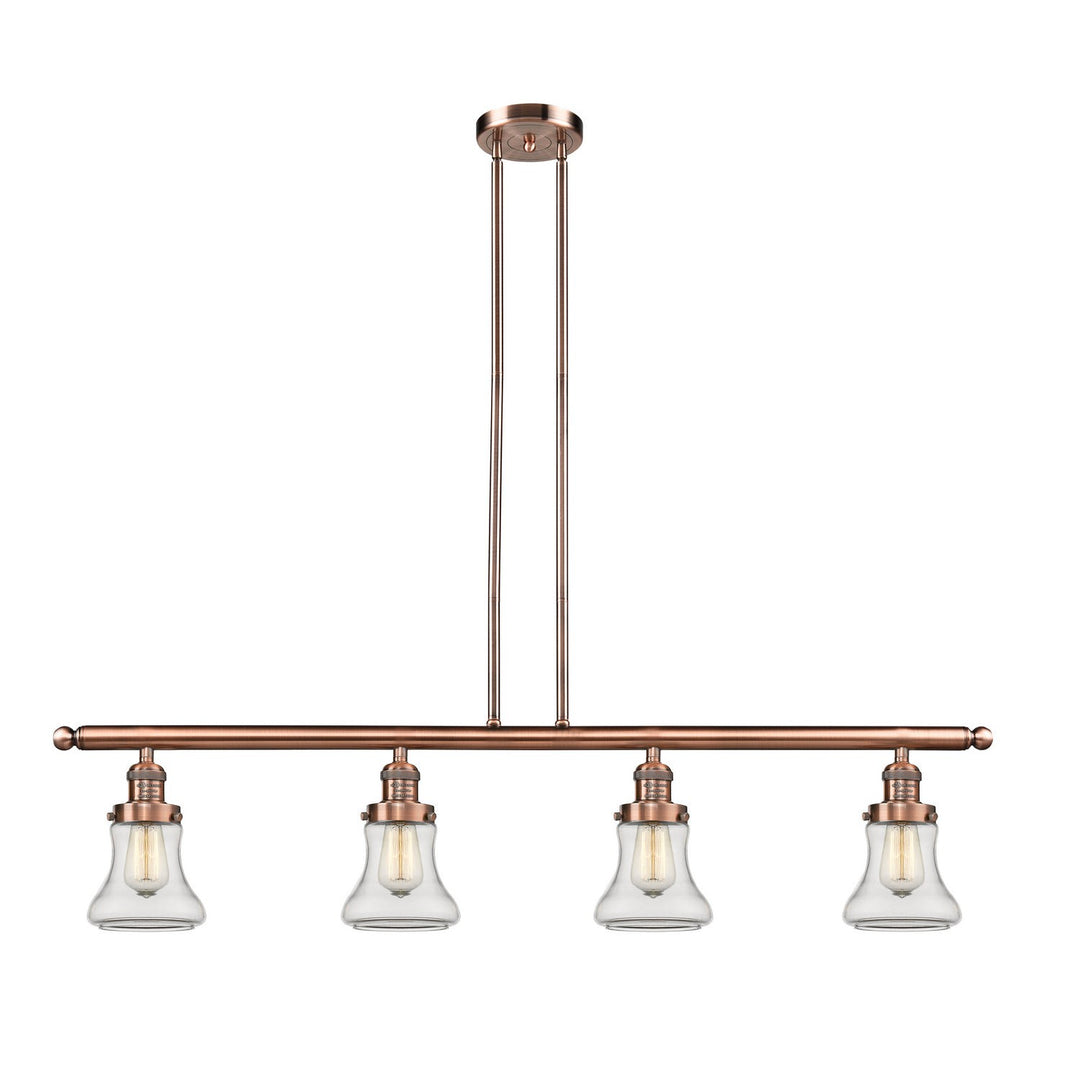 Innovations Franklin Restoration 214-AC-G192-LED Pendant Light - Antique Copper