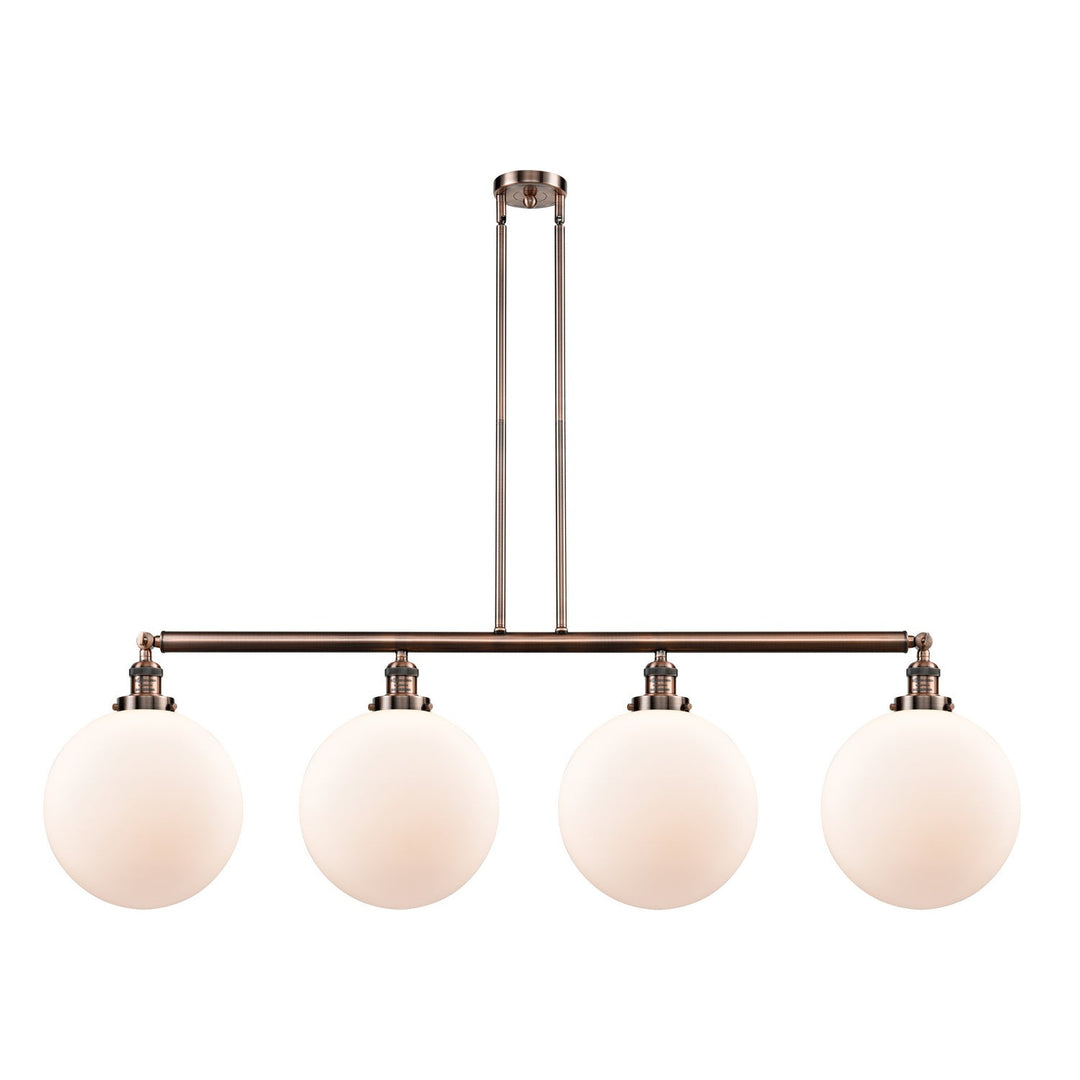 Innovations Franklin Restoration 214-AC-G201-12-LED Pendant Light - Antique Copper