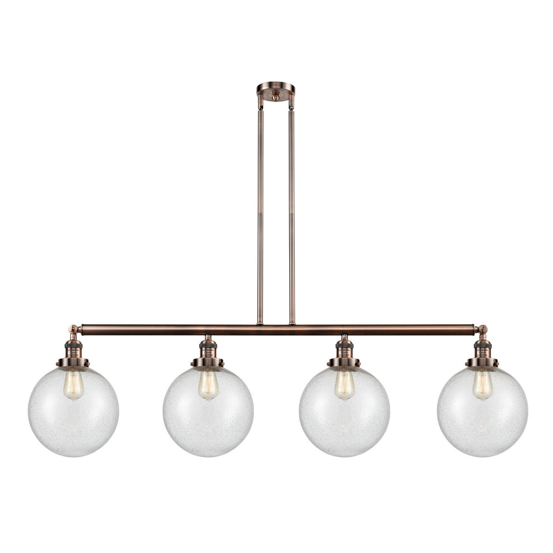 Innovations Franklin Restoration 214-AC-G204-10-LED Pendant Light - Antique Copper