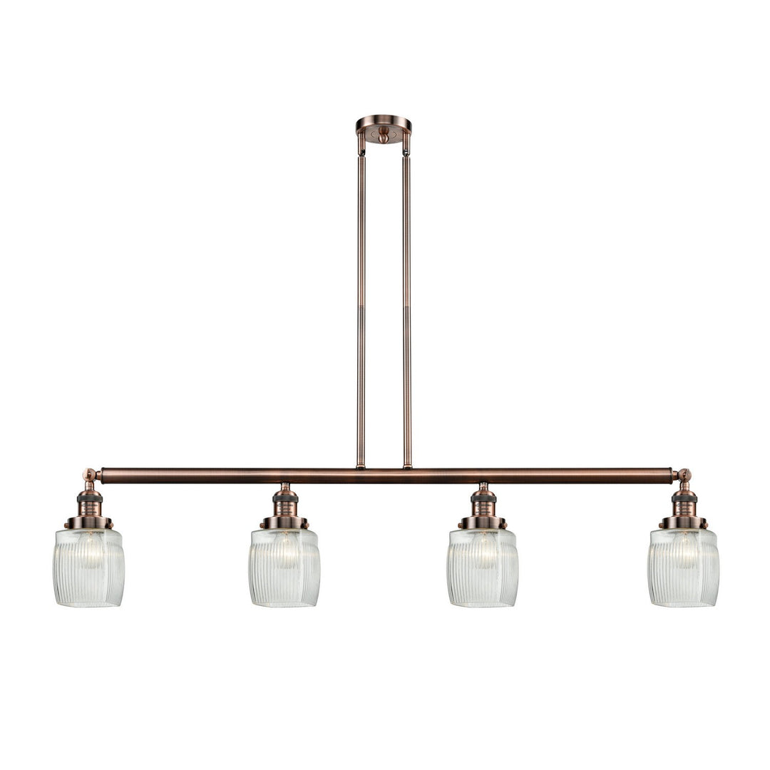Innovations Franklin Restoration 214-AC-G302 Pendant Light - Antique Copper