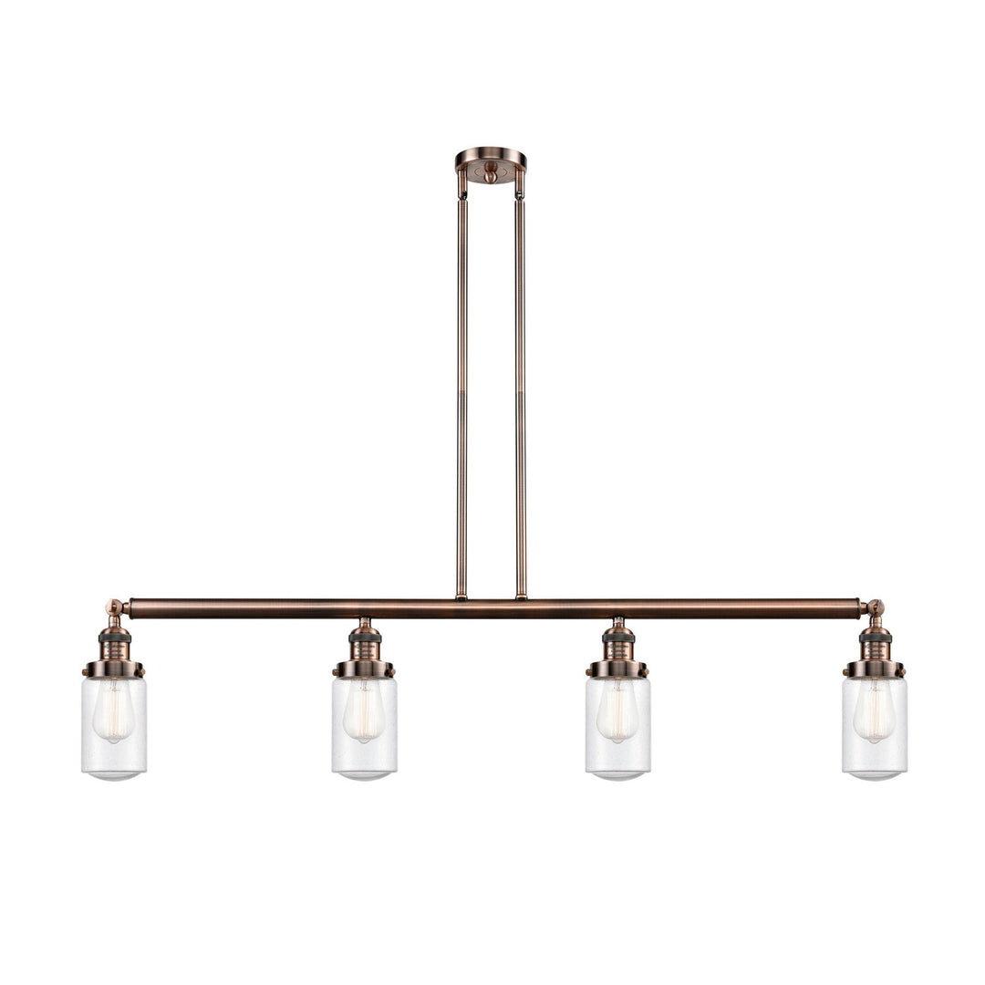 Innovations Franklin Restoration 214-AC-G314 Pendant Light - Antique Copper